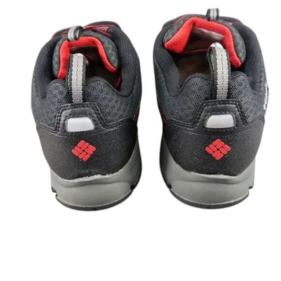 Columbia Shoes Mens 8.5 Athletic Hiking Outdoor Sport Active Omni Tech Black Red main image 5